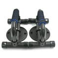 thumbnail image 1 of Zehuanyu 1 Pair H-type Multifunction Push Up Bars Grip Home with Suction Cup Gym Indoor Sports Crunches Fitness Body Building Non Loss Weight (Blue), 1 of 8