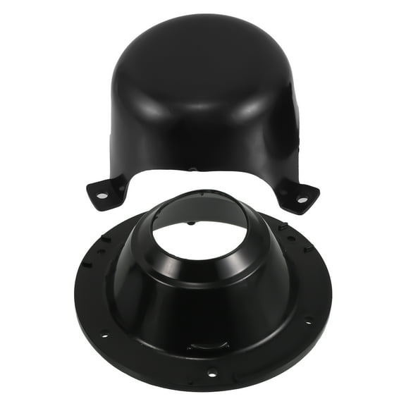 HEMOTON 1 Set RV Plumbing Vent Cap Plastic Roof Vent Cover with Screw for Camper Vent Parts Replacement Accessories