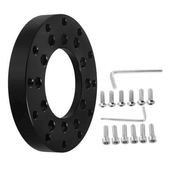 HEMOTON 1 Set Steering Wheel Adapter Plate 70MM Compatible with Logitech G27 G920 Racing Game Enhance Your Experience