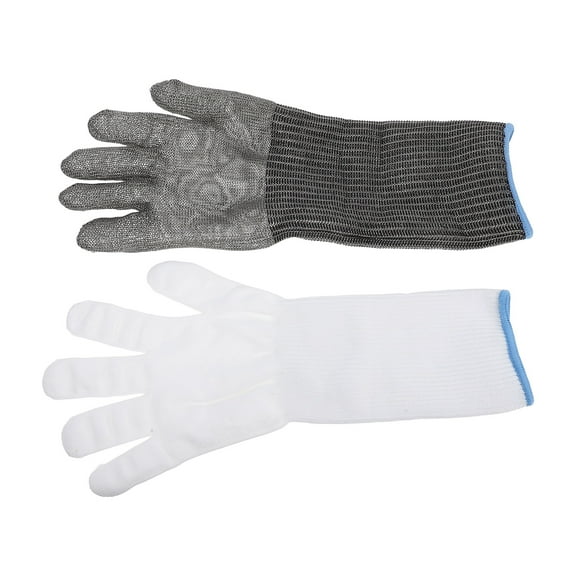 Zehuanyu 1 pair Cut Resistant Gloves Protection for Kitchen Safety Anti Cutting Gloves for Meat Cutting Wood Carving Mandolin Slicing and More