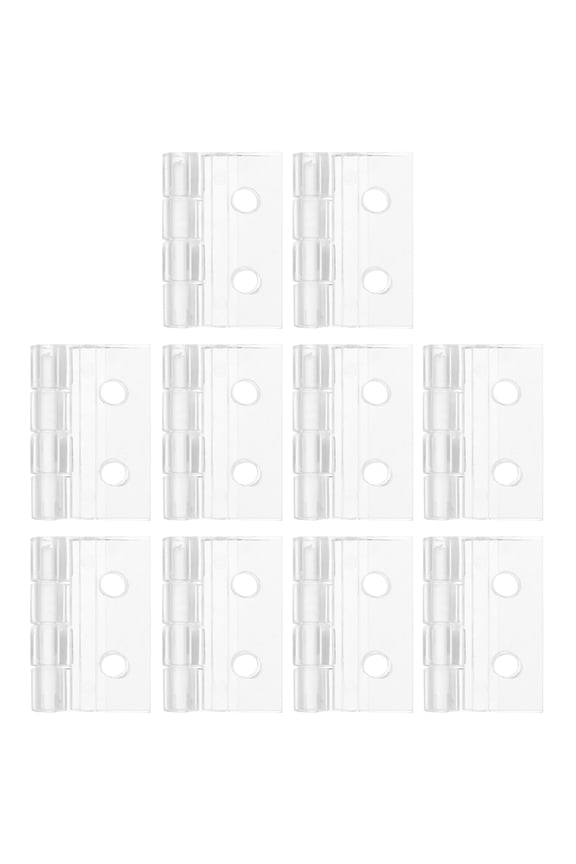 10 Pcs Acrylic Hinge Connecting Hinges Jewelry Box