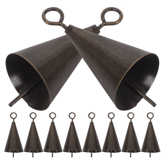 Zehuanyu 10 Pcs Bells for Door Knob Digital Display Air Conditioning Decorative Bearings Golden