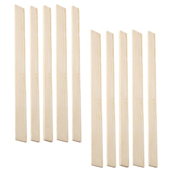 Zehuanyu 10 Pcs Ceramic Clay Guide Rail Air Dry Stick Embossed Rolling Pin