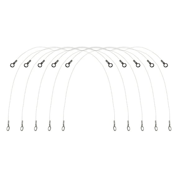 Zehuanyu 10 Pcs Garland Ties for Banister Cheese Cutting Line