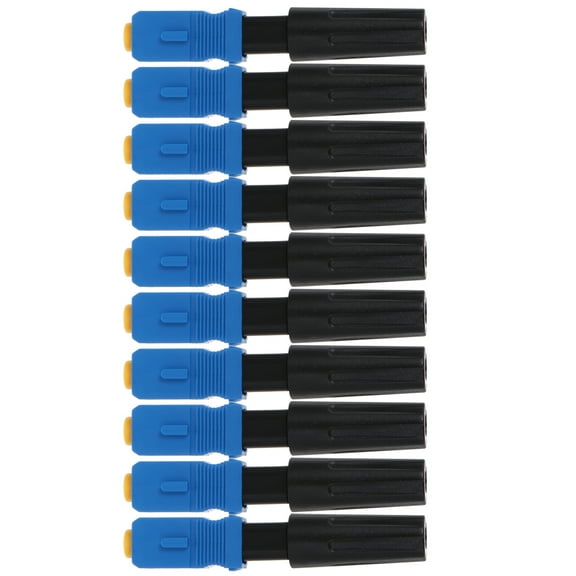Zehuanyu  10 Pcs Gigabit The Optical Fiber Connector Elastic Mount Easy Installation