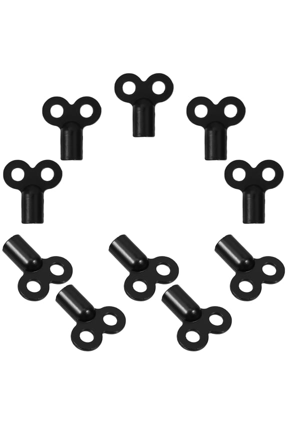 10 Pcs Multi-functional Utility Keys Commercial Water Black