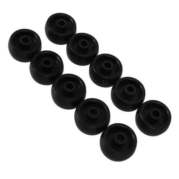 Zehuanyu 10 Pcs Office Chair Casters Car Seat Hook Roller Wheels Commercial Black
