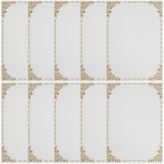 RENACLIPY Award Certificates Rectangular 10 Quality Recognition Certificates for School Office and Events