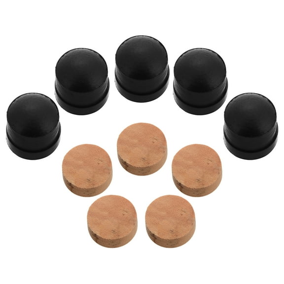 Zehuanyu  10 Pcs Trombone Spit Valve Cork Trumpet Repair Tool Tinplate Button Bidirectional Kit Enamel