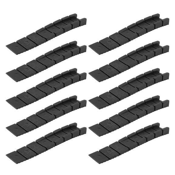 Zehuanyu 10 Pcs Wedge Pads Desktop Gaskets Adjustment Spacer