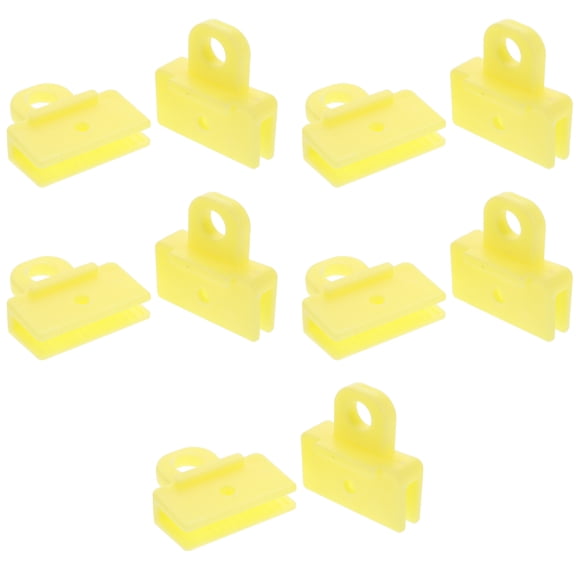 10pcs Glass Channel Retainer Clips for Car Door Window Glass Holder and Window Channel Regulator Clip Set