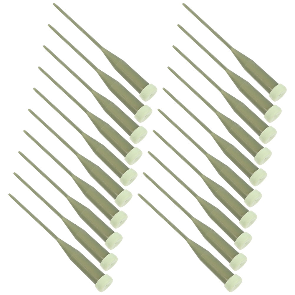 Zehuanyu  100 Pcs Flower Arrangement Tube Stem Water Tubes Canned Decoration Florist Supplies Olive Green