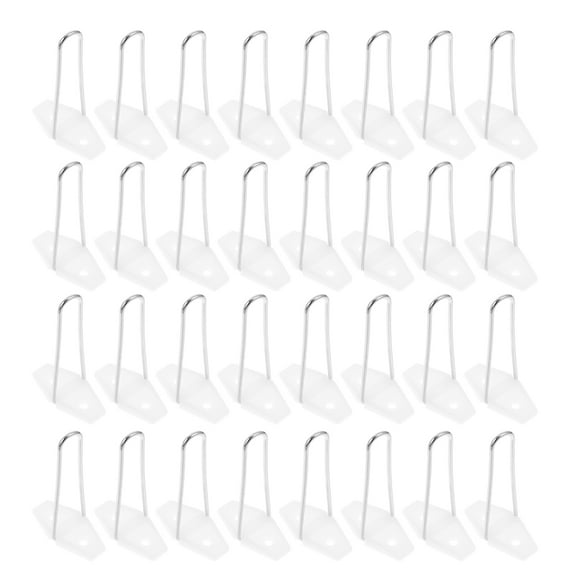 Zehuanyu  100 Pcs Grid Stickers Photo Frame Stand Back Support Legs