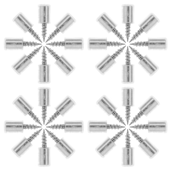 Zehuanyu  100 Pcs Instrument Wire Connectors Self-tapping Screw Shelf Bracket