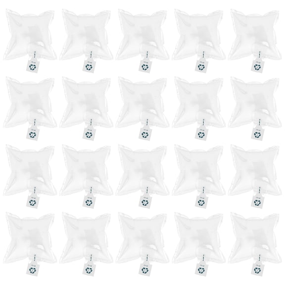 Zehuanyu 100 Pcs Lockout Shockproof Bubble Bag Travel 15.00X15.00X0.10CM Transparent