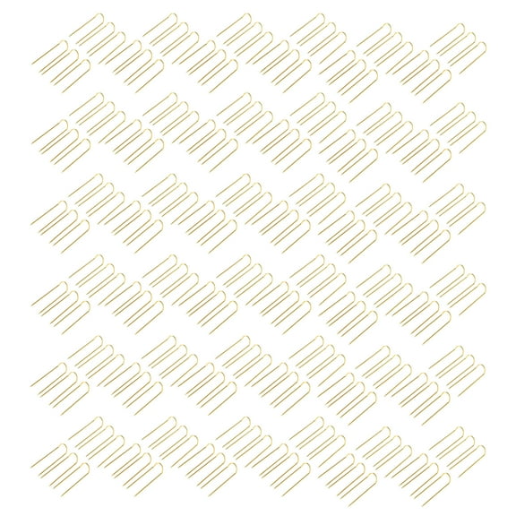 Zehuanyu 100 Pcs Patchwork Needle Manual Long Knitting Pin Fixture Plants Golden