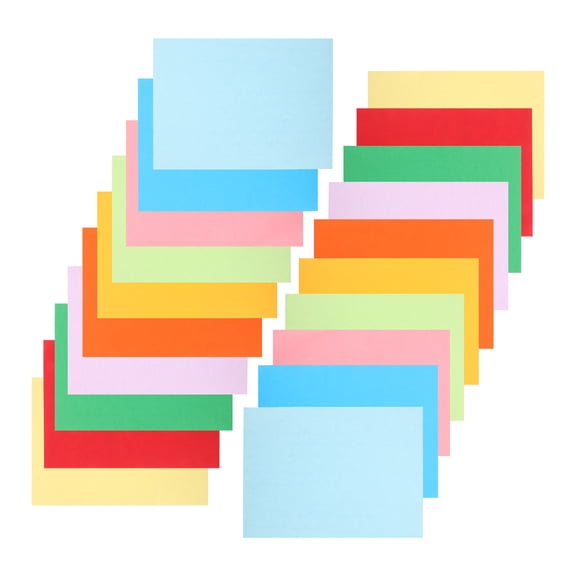 Zehuanyu 100 Sheets Paper Card Paper Color Copy Paper Office 29.70X21.00X0.01CM