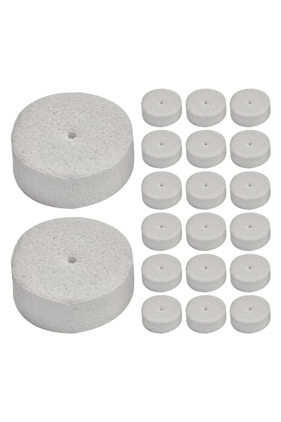 1000 Pcs Earring Shock Absorbing Pad Sun Protection Decoration Tracker Handle White