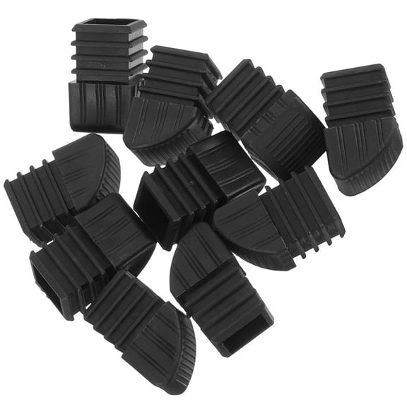Zehuanyu 12 Pcs Heatproof Folding Table Legs 3.50X2.00X2.00CM Black