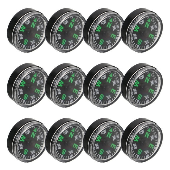 Hytrove Compass For Kids Black 12Pcs 0.78In