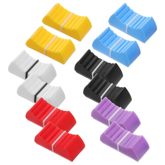 Zehuanyu 12 Pcs Potentiometer Cap Supplies Keychain Fixer Pins Grip Hand-held Wicker