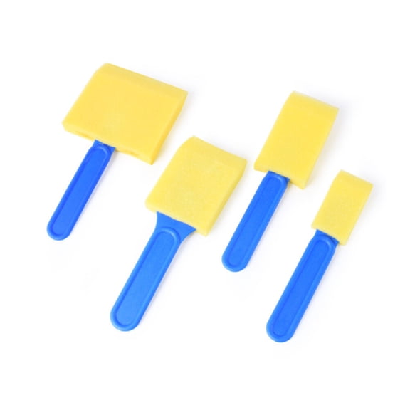 Zehuanyu  12 Pcs Colored Sponges for Kids Round Stamps Children's Painting Tools