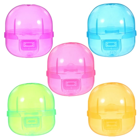 Zehuanyu 12pcs Plastic Fillable Balls Openable Storage Packing Balls Fillable Round Balls