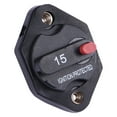 thumbnail image 1 of 15A Circuit Breakers Overcurrent Protector Manual Reset Disconnect Switch, 1 of 8