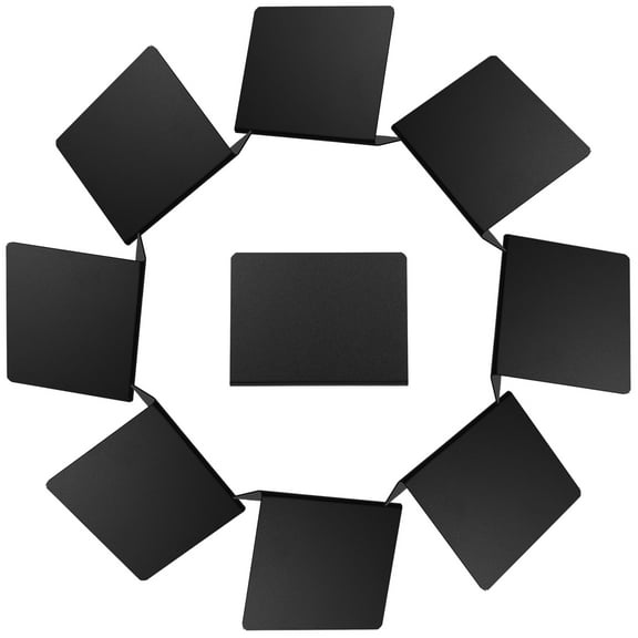 Zehuanyu 15 Pcs Easel Stand for Sign Decoration Currency Buffet Signage