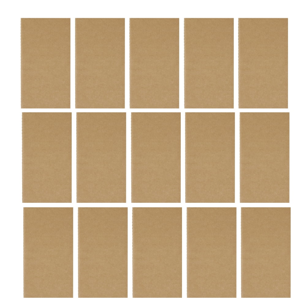 Zehuanyu 15 Pcs Spiral Notebook Small Notebook Student 15.50X8.80X0.40CM Khaki