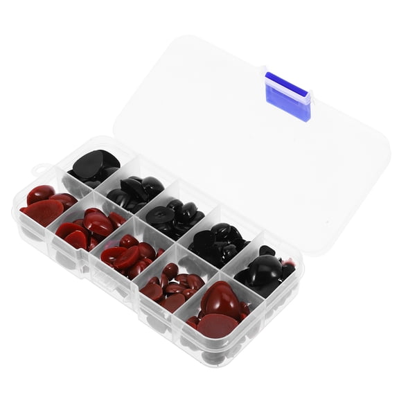 Zehuanyu 150pcs Plastic Safety and Craft Triangle with Washers for Crochet Bears Dog Stuffed Animals and Doll Making Supplies