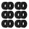 thumbnail image 1 of Zehuanyu  16 Pcs Foosball Table Accessories Dining Football Machine Bumper Child Black, 1 of 8