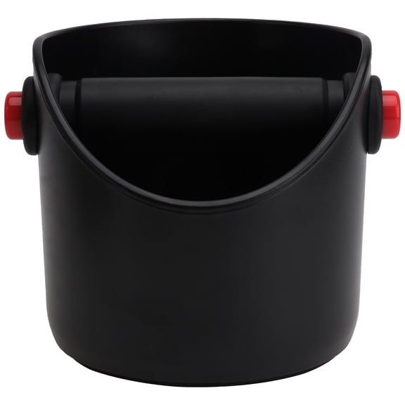COOPHYA 1Pc Coffee Knock Holder Black Coffee Grounds Dump Bin with Stable Base