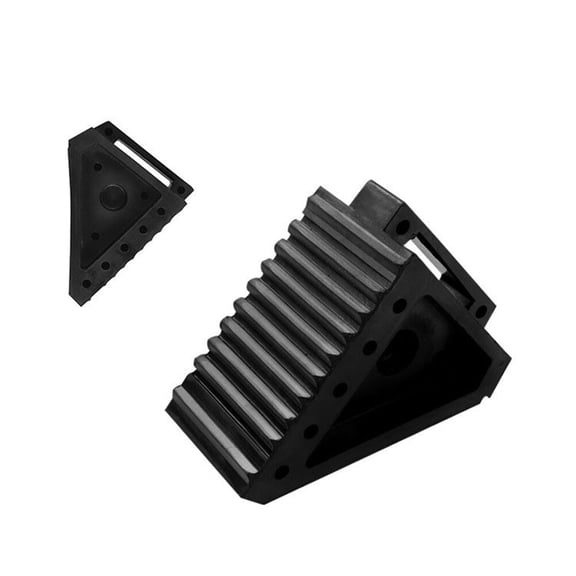 Zehuanyu 1pc Wheel Chock Locator Rubber Parking Block Protable Car Styling Rubber Stop Control Tire Triangle Pad Anti Silp Tools for Car Truck