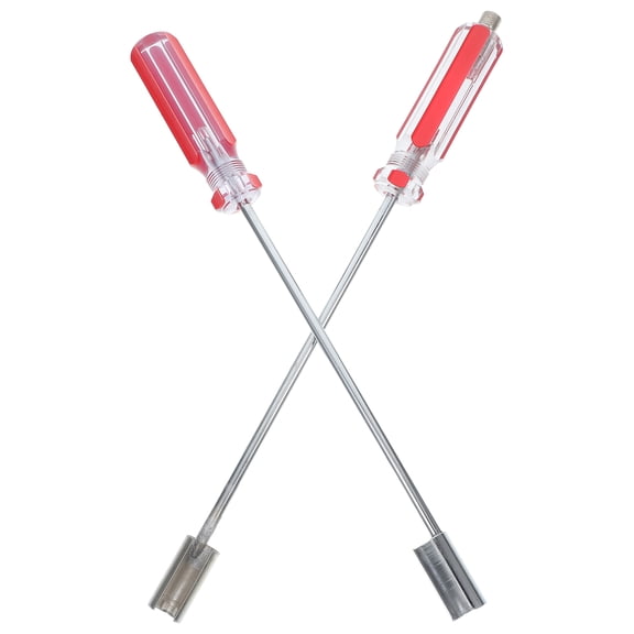 Zehuanyu  2 PCS Bnc Extraction Tool Removal Anti-collision Cabinet Door Scarf Converter Red