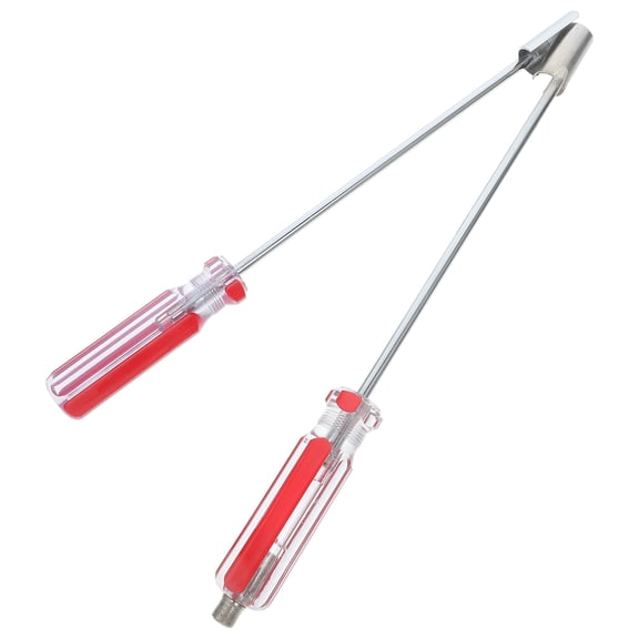 Zehuanyu 2 PCS Bnc Screwdrive Compression Tool Single Hole Knobs Connector Tools Red