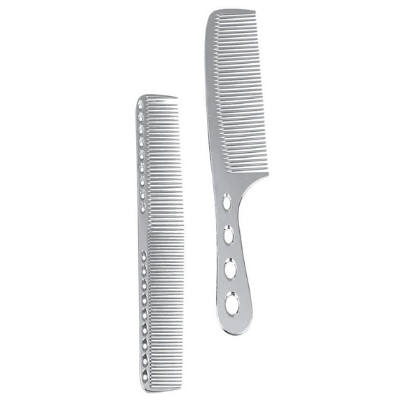 Zehuanyu 2 Pcs Ace Combs for Women Hairdressing Steel Cosmetic Supply Salon Women's