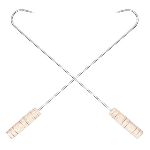 RENACLIPY Stainless Steel Meat Hooks Set for Home Kitchen, and Easy to Clean Cooking Tool Accessories