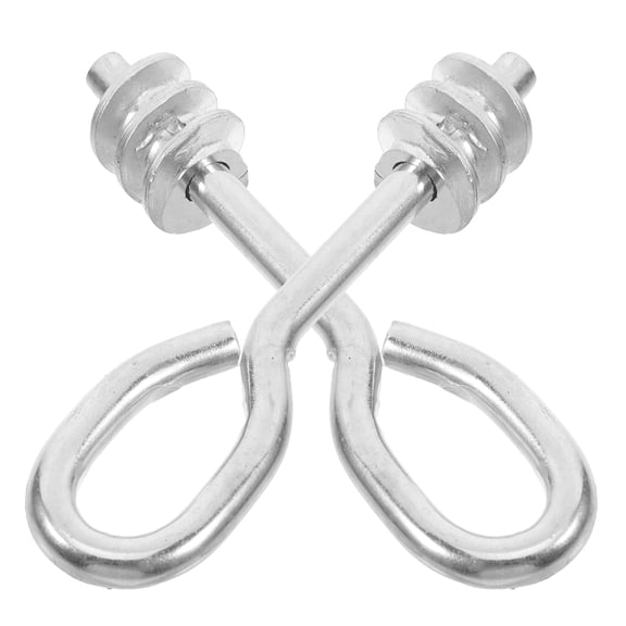 SOPOTUTU 2Pcs Silver Stainless Steel Ring Lifting Eye Bolts Heavy Duty Expansion Bolt for Awning Installation