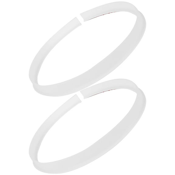 Zehuanyu 2 Pcs Barrier Kitchen and Bathroom Water Retaining Strips Rotting-resistant Dam