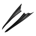 thumbnail image 1 of Zehuanyu  2 Pcs Car Bumper Lip Splitter Fins Side Mirror Seat Rear Diffuser Black, 1 of 8