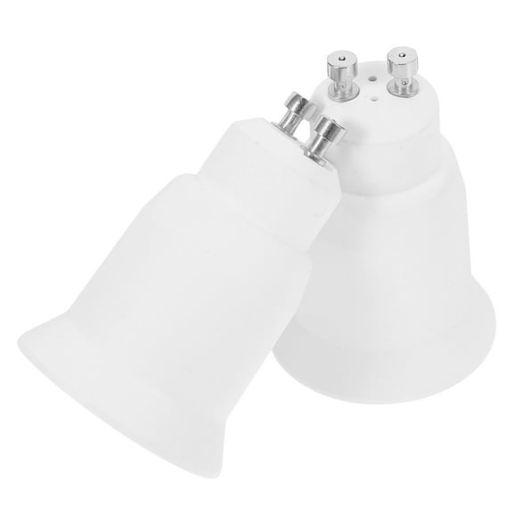 Zehuanyu 2 Pcs Ceramic Light Socket Base Adapter G9 Hot Lamp Bulb White