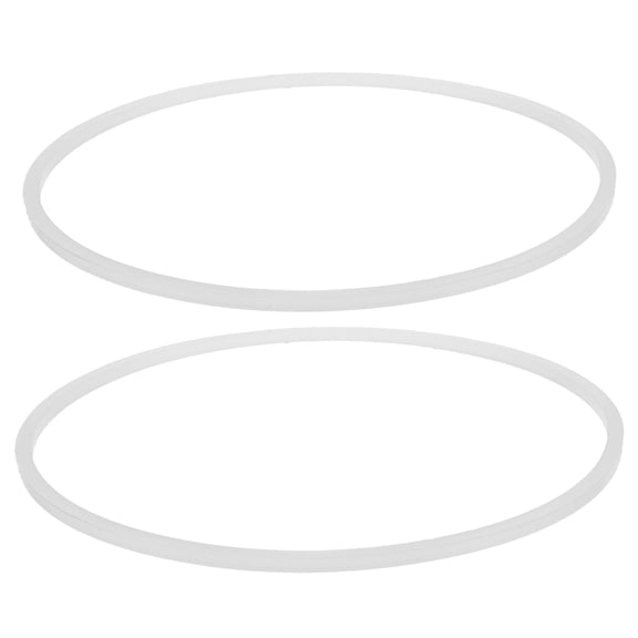 UPGRATOR Plastic Sealing Rings For Versatile Application 2Pcs 4.52X4.52X0.12In