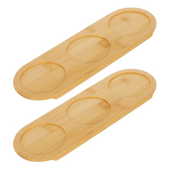 Zehuanyu 2 Pcs Cup Roller Coaster Fish Tank Decoration Wine Glass Tray