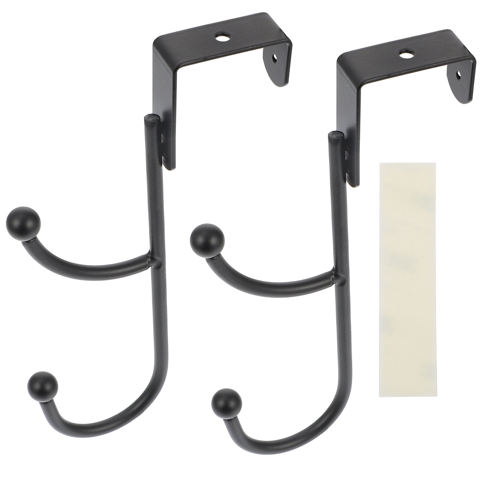 Zehuanyu 2 Pcs Door Hook Decor Indoor Back of Towel Rack Clothes Racks ...