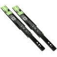 thumbnail image 1 of Zehuanyu  2 Pcs Drawer Runners Roller Buffered Three-section Damping Slide Rail, 1 of 8
