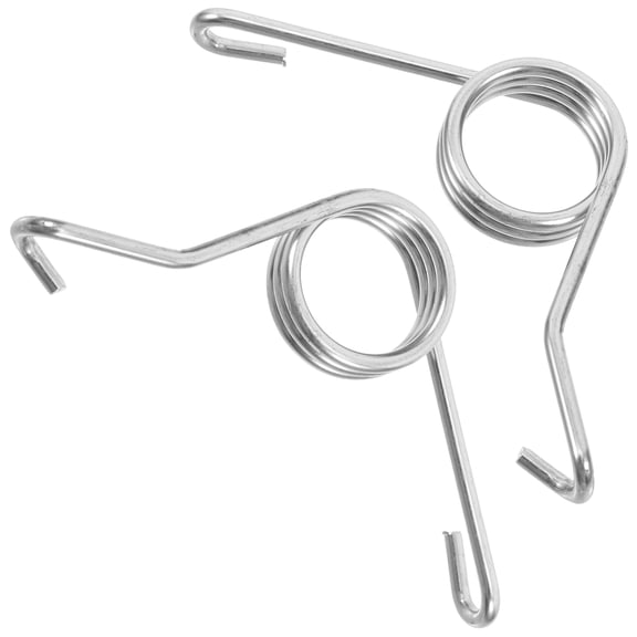 Zehuanyu  2 Pcs Heavy Duty Spring Clamps Pedal Brake Car Equipment Racing Silver