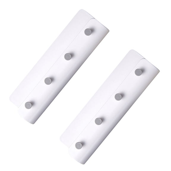 Zehuanyu 2 Pcs Hook up Bedroom Hooks Coat Hooks 21.8x6.8cm White