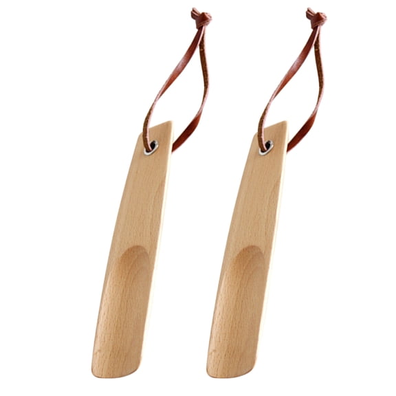 Zehuanyu 2 Pcs Lock End Cap Beech Shoe Support Child Man 16.00X3.50X1.00CM Khaki