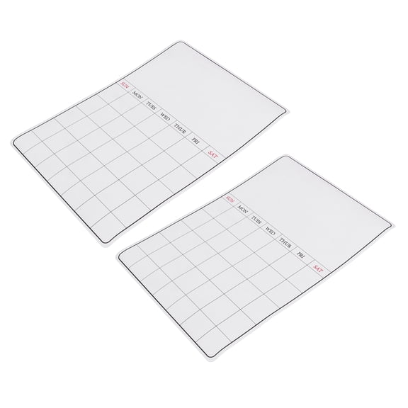 RENACLIPY Renaclipy Magnetic Plan Board Assorted Color Rubber for Writing Use 2Pcs